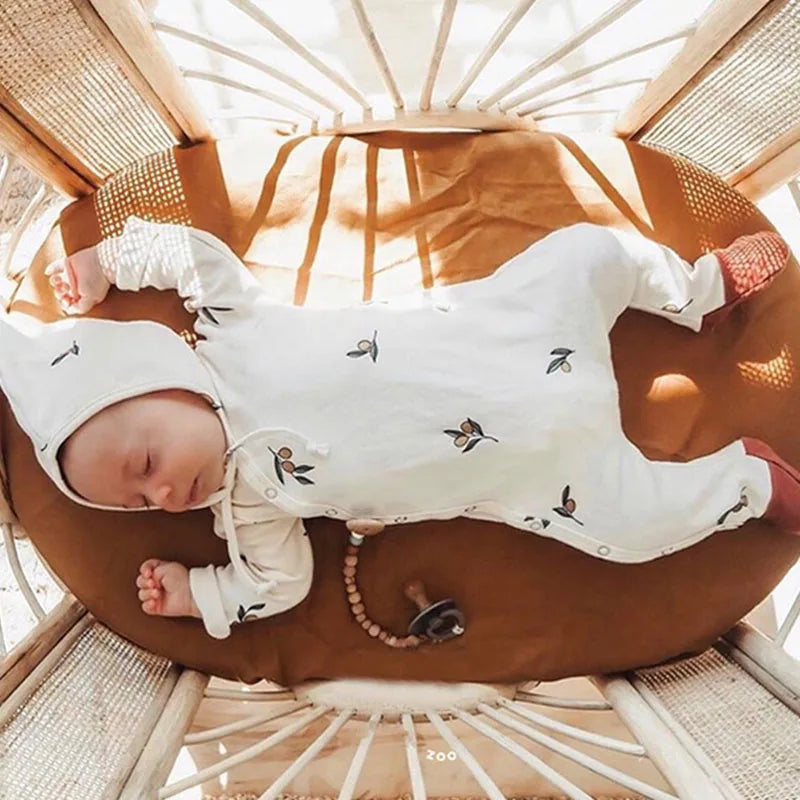 Baby Onesie and Bonnet