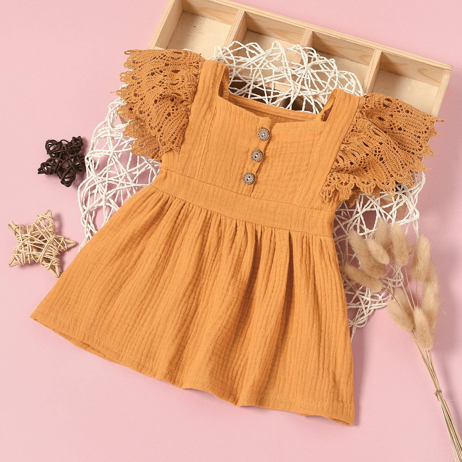 Lace Petal Dress