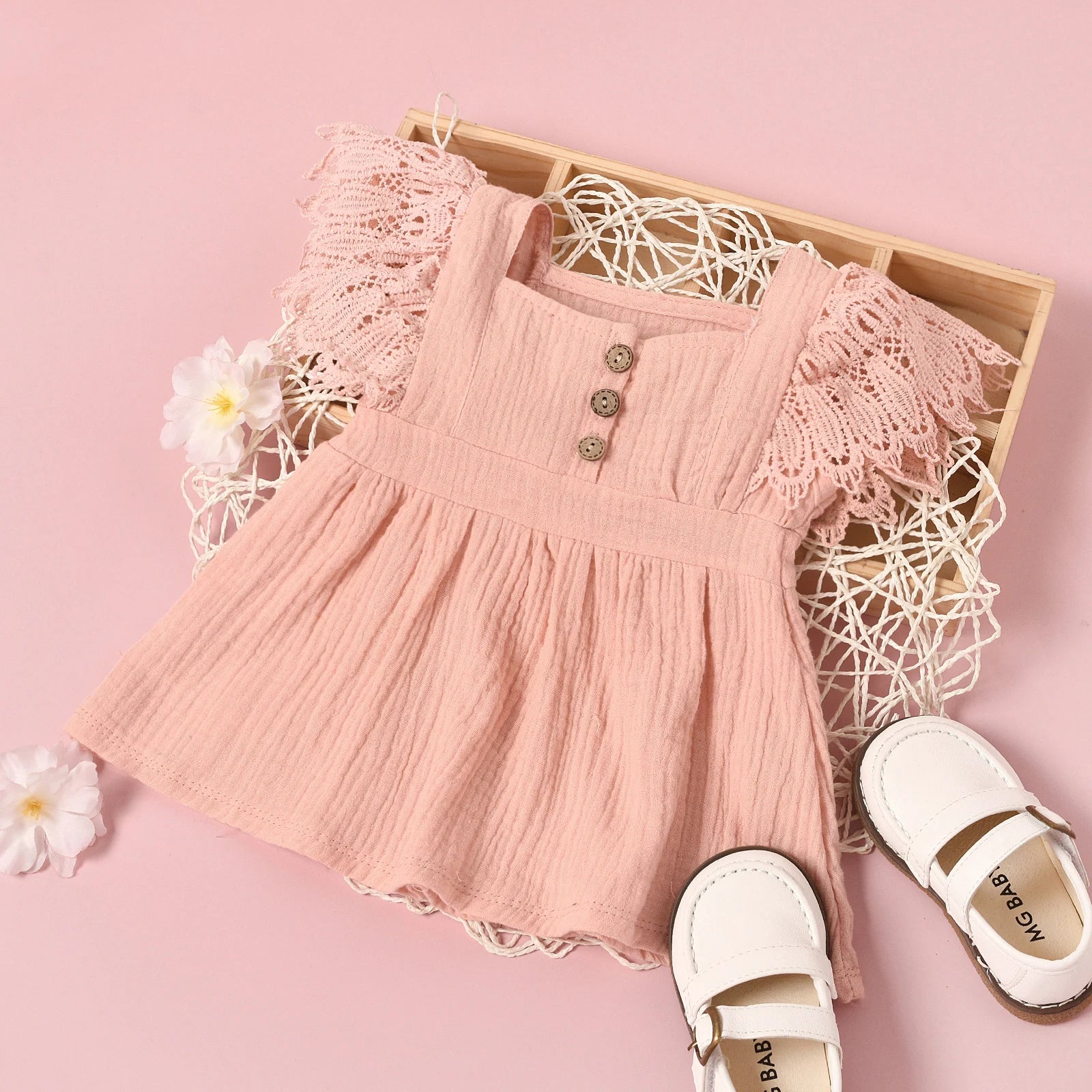 Lace Petal Dress