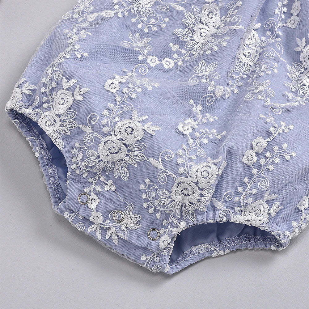 Lace Baby Romper