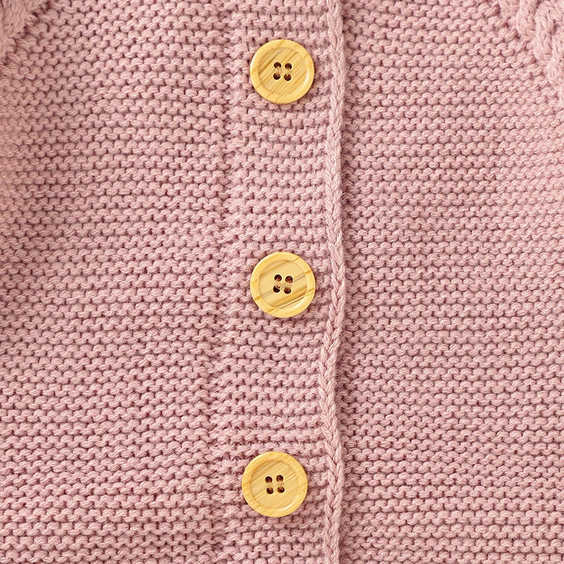 Knitted Hooded Romper
