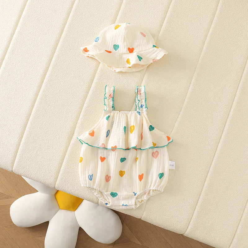 Baby I Love You Romper set