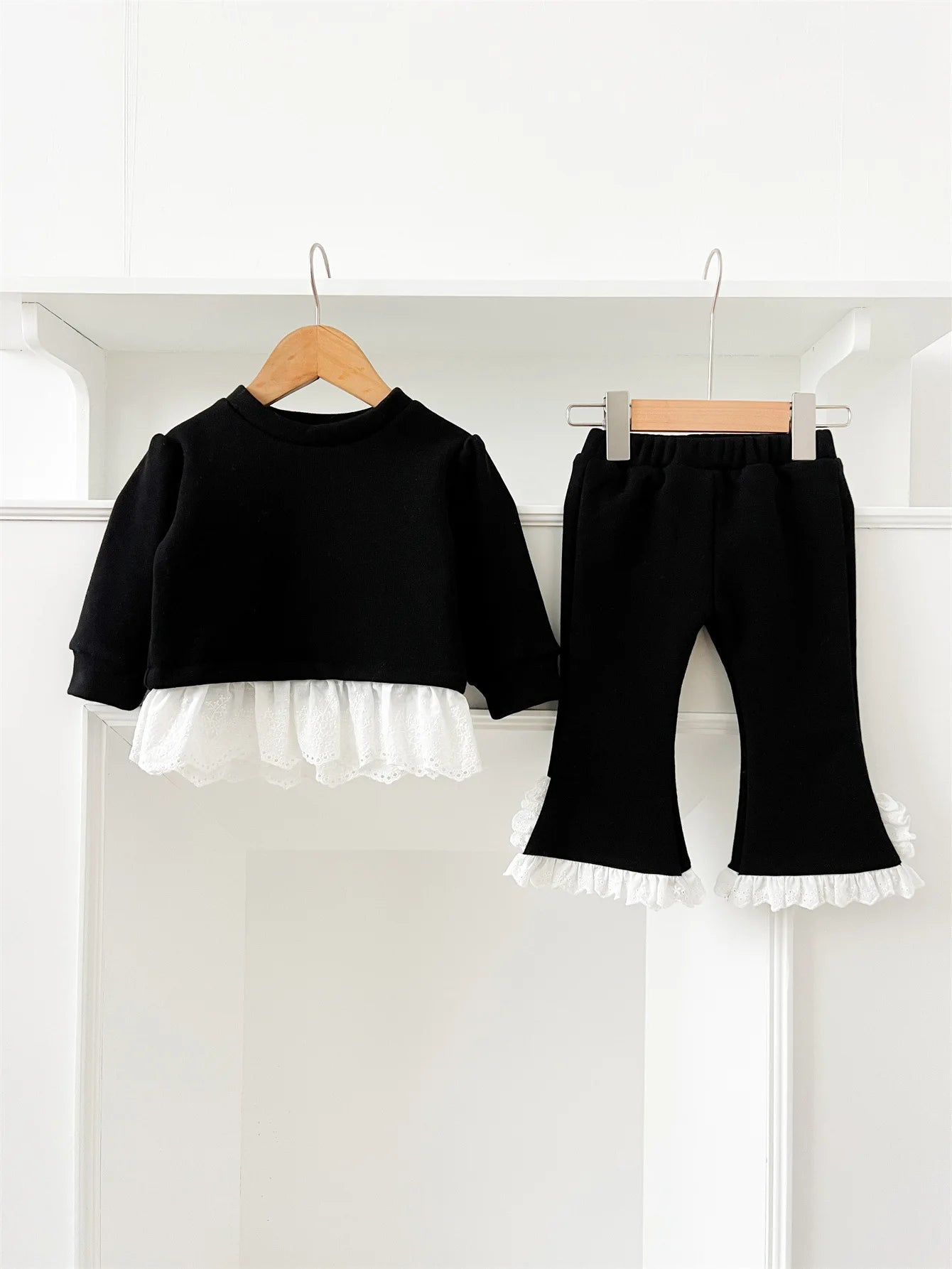 Lace Winter Tracksuit Set