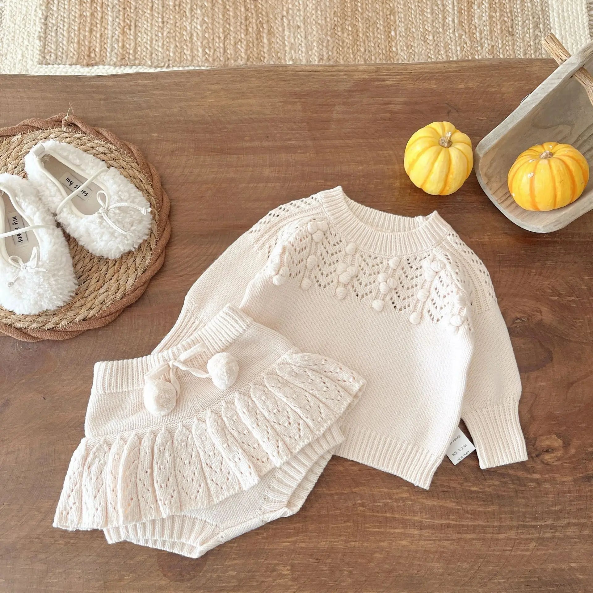 Bauble Baby Knit Set