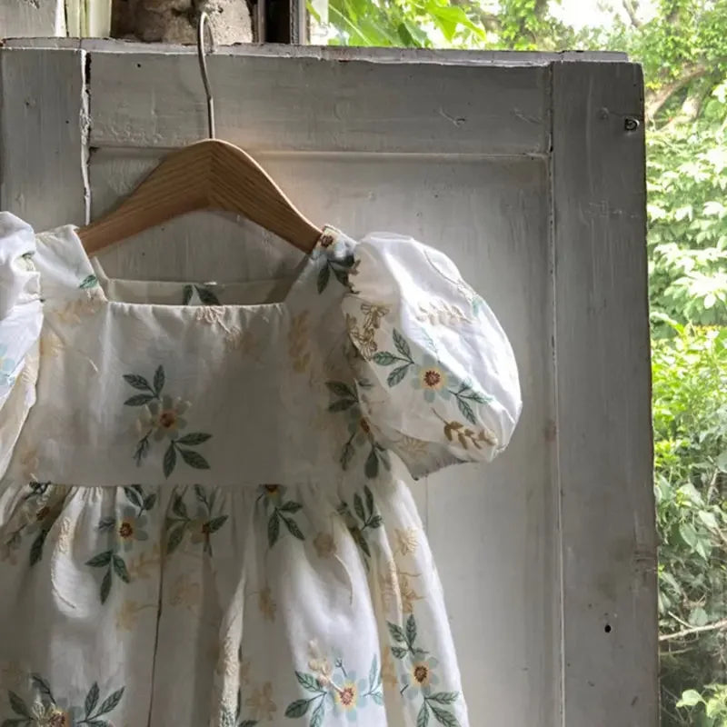 Puff Sleeve Floral Summer Dress