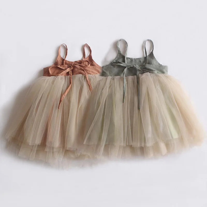 Summer Vintage Tutu Dress