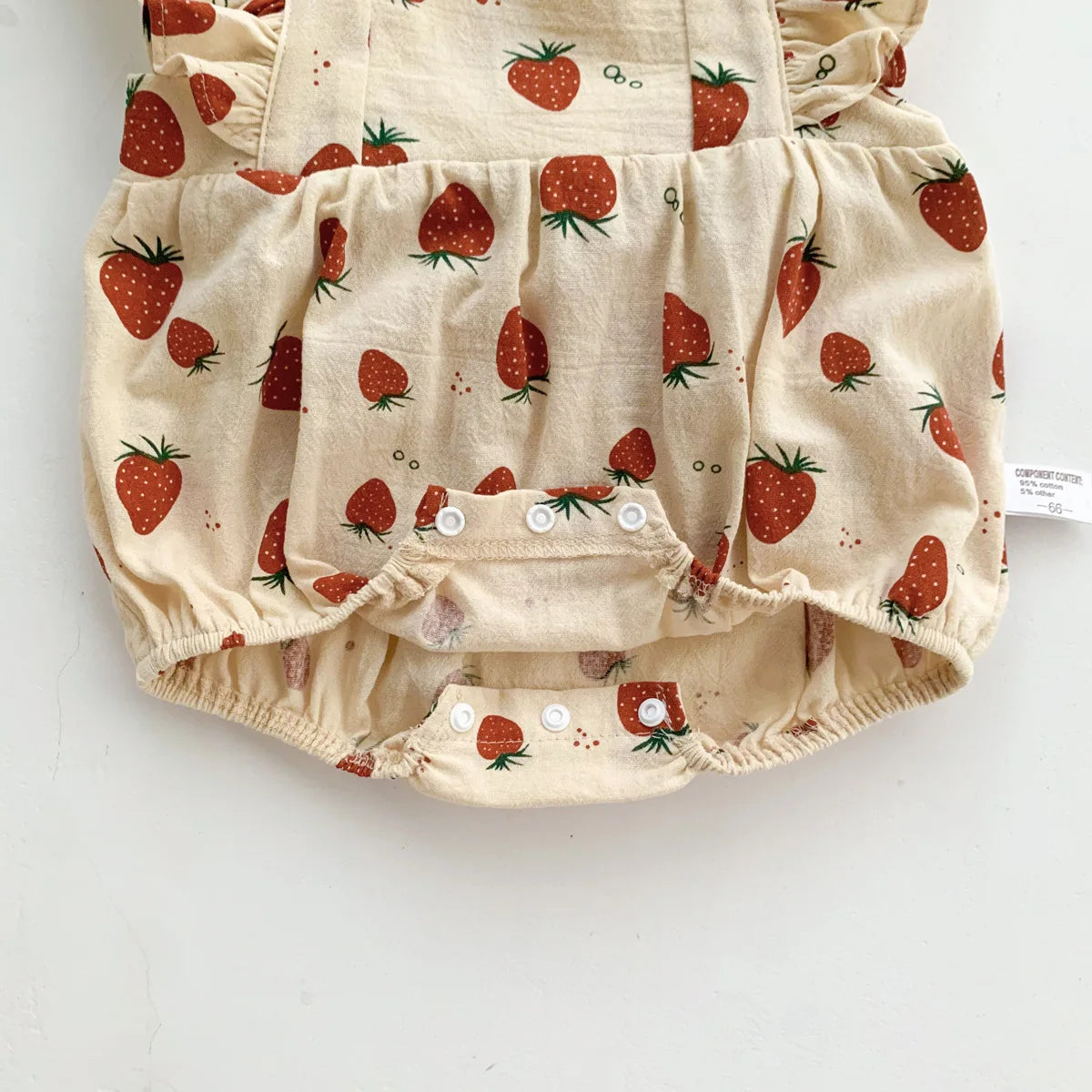 Vintage Summer Strawbs Romper