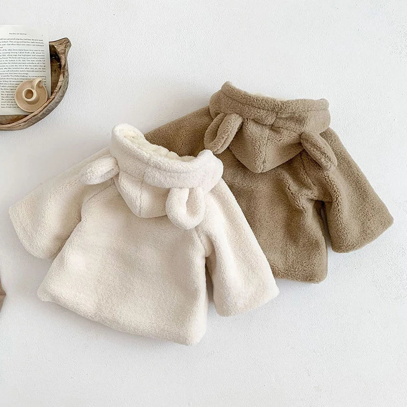 Winter Hooded Teddy Coat