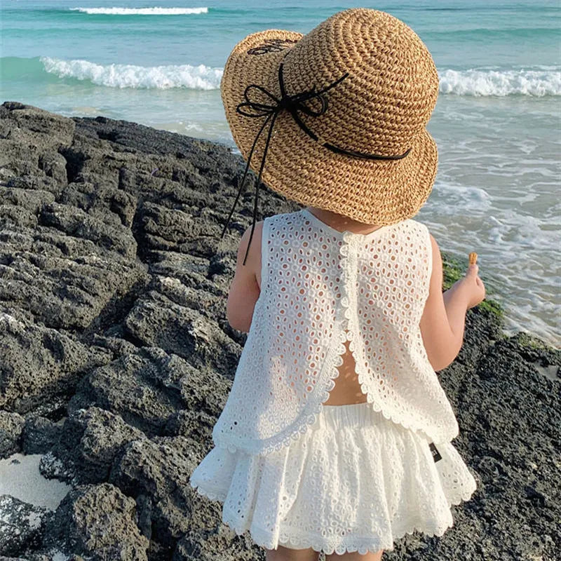 Open-Back Summer Top and Skort Set