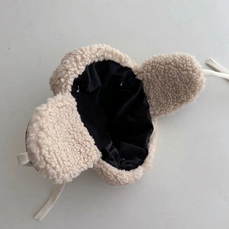 Winter Earflap Beanie Hat