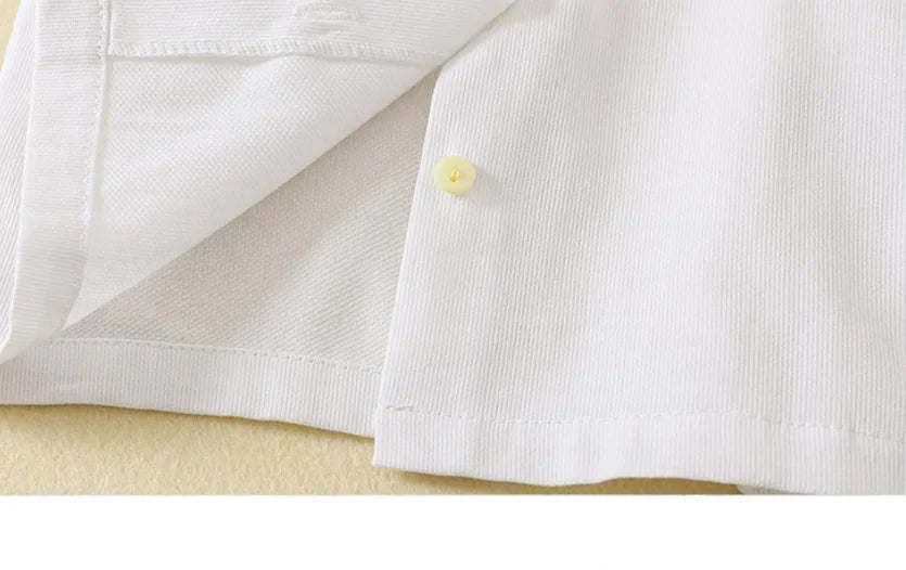 Cotton Collar T-shirt and Dungaree Shorts Set