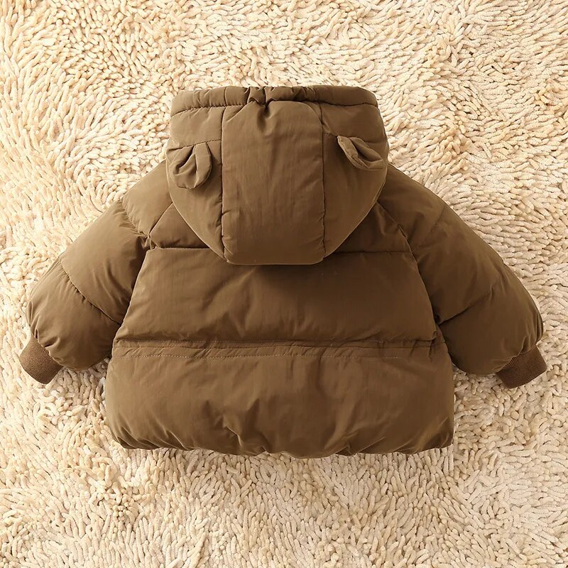 Teddy Hood Puffer Coat