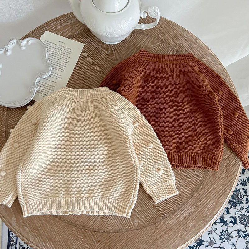 Pompom Cardigan