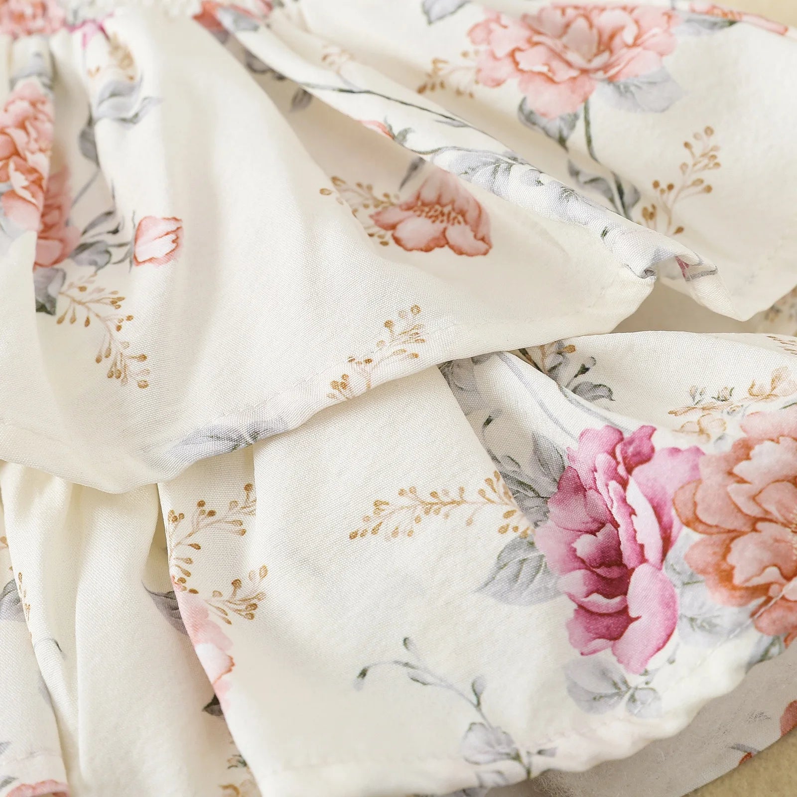 Tutu Floral Ruffle Romper