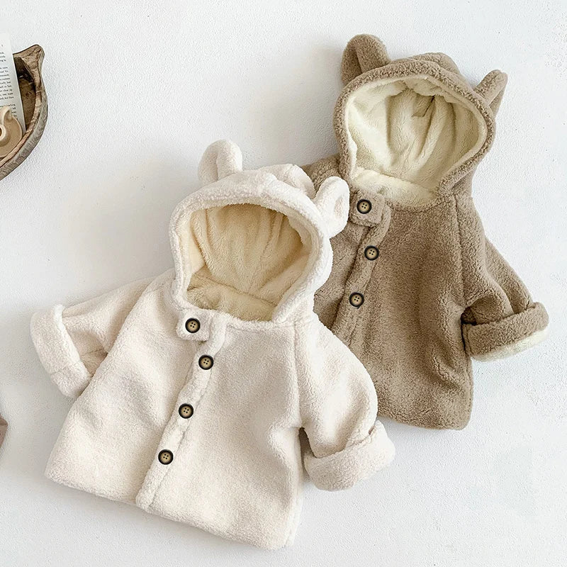 Winter Hooded Teddy Coat