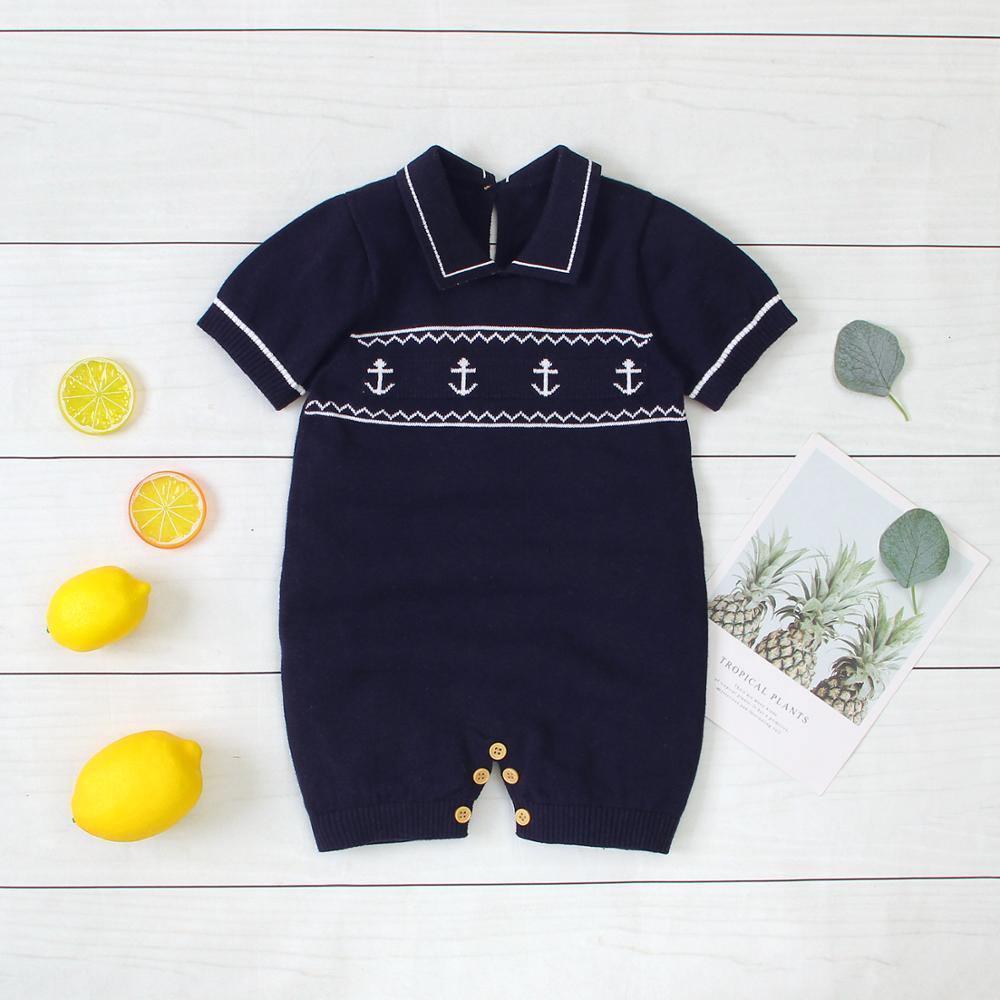 Anchor Romper - Belle Baby