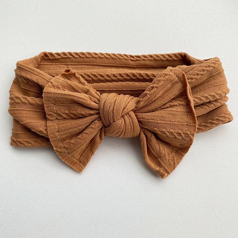 Baby Bow Knit Headbands - Belle Baby