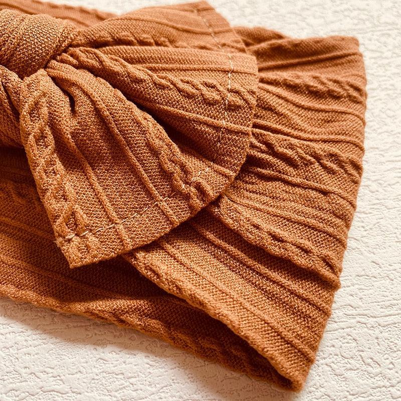 Baby Bow Knit Headbands - Belle Baby