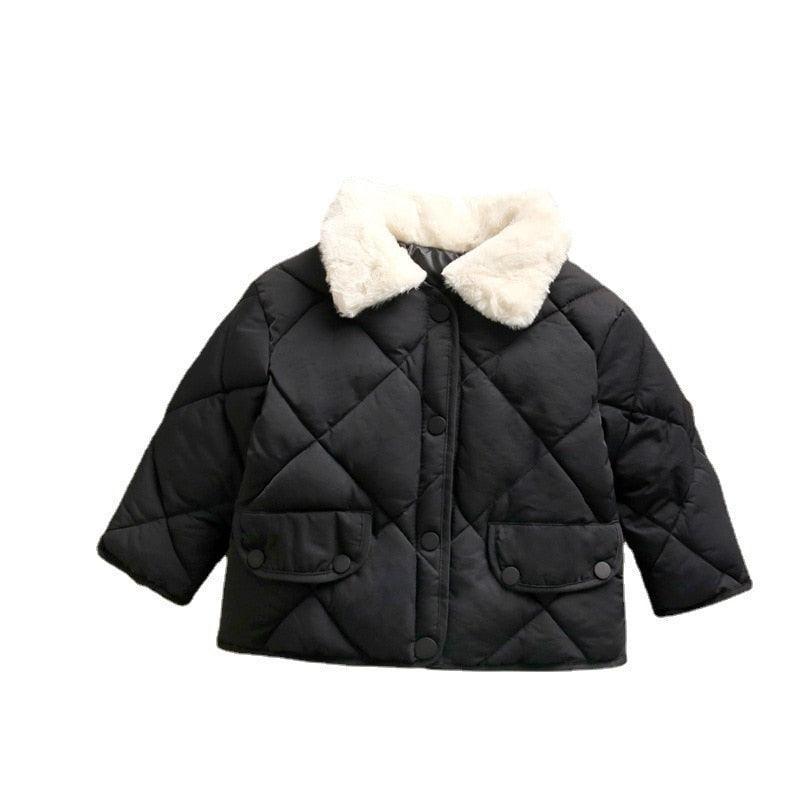 Baby Fur Collar Coat - Belle Baby
