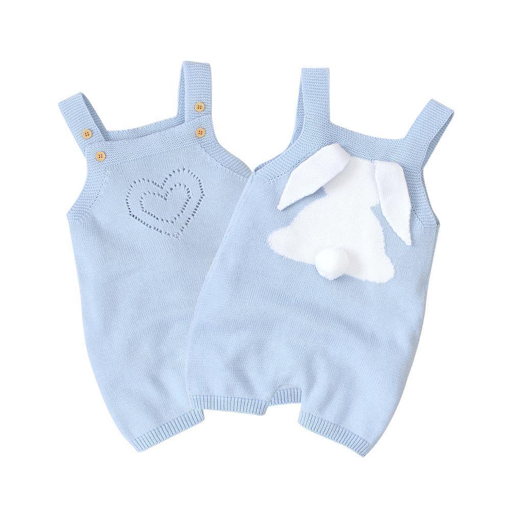 Bunny Heart Romper - Belle Baby