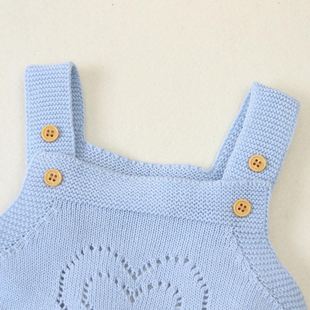 Bunny Heart Romper - Belle Baby