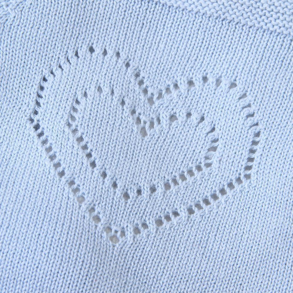 Bunny Heart Romper - Belle Baby
