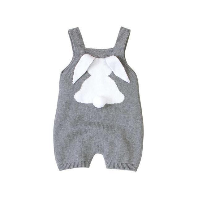Bunny Heart Romper - Belle Baby