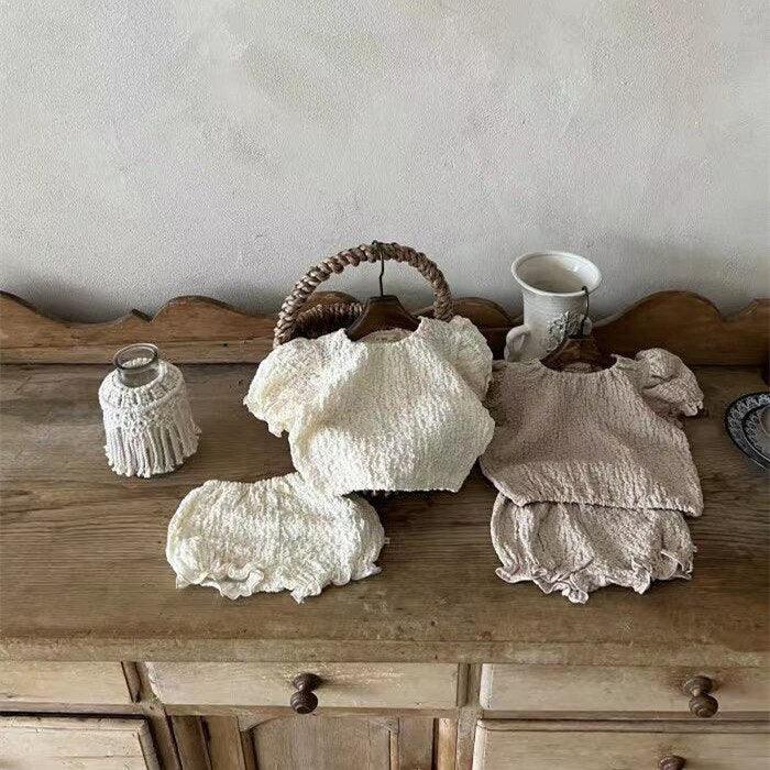Crepe Top & Shorts Set - Belle Baby