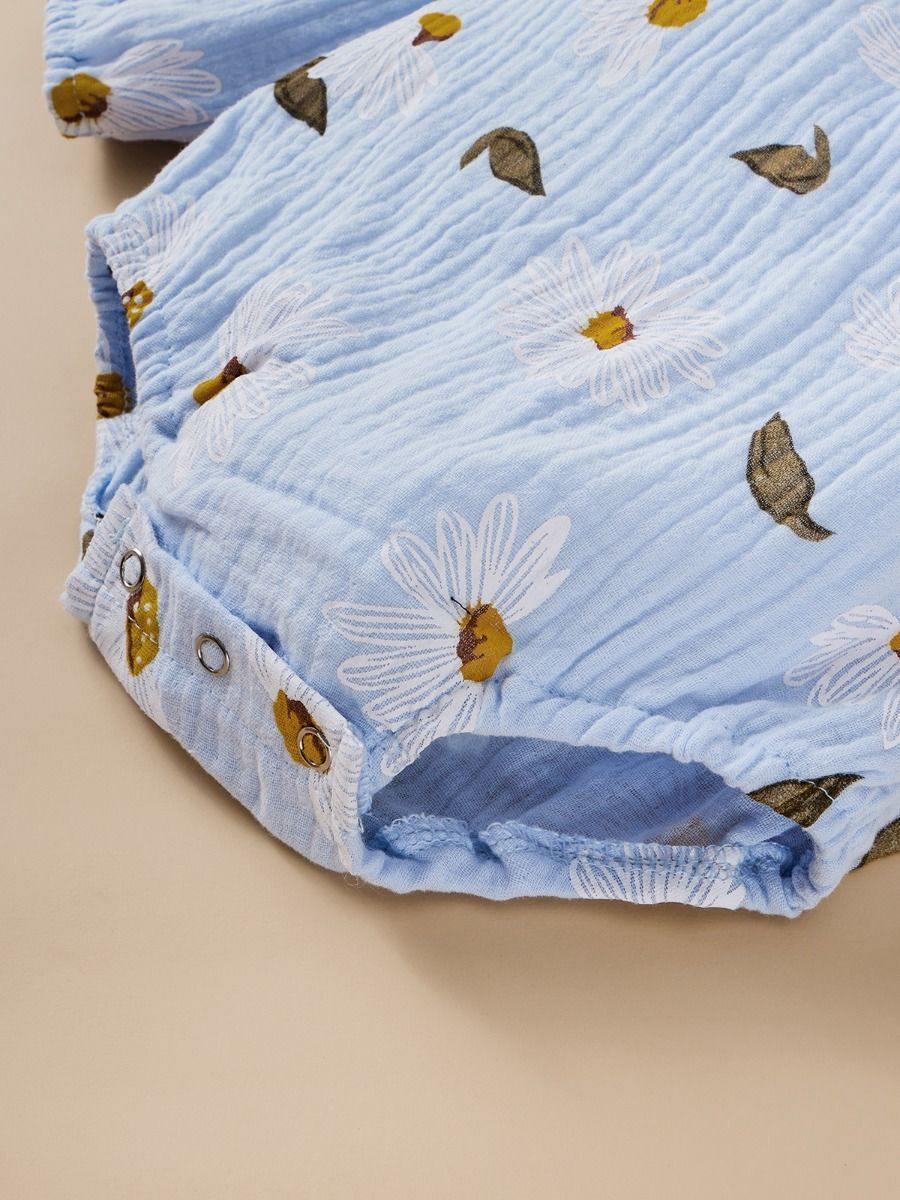Daisy Blue Bodysuit - Belle Baby