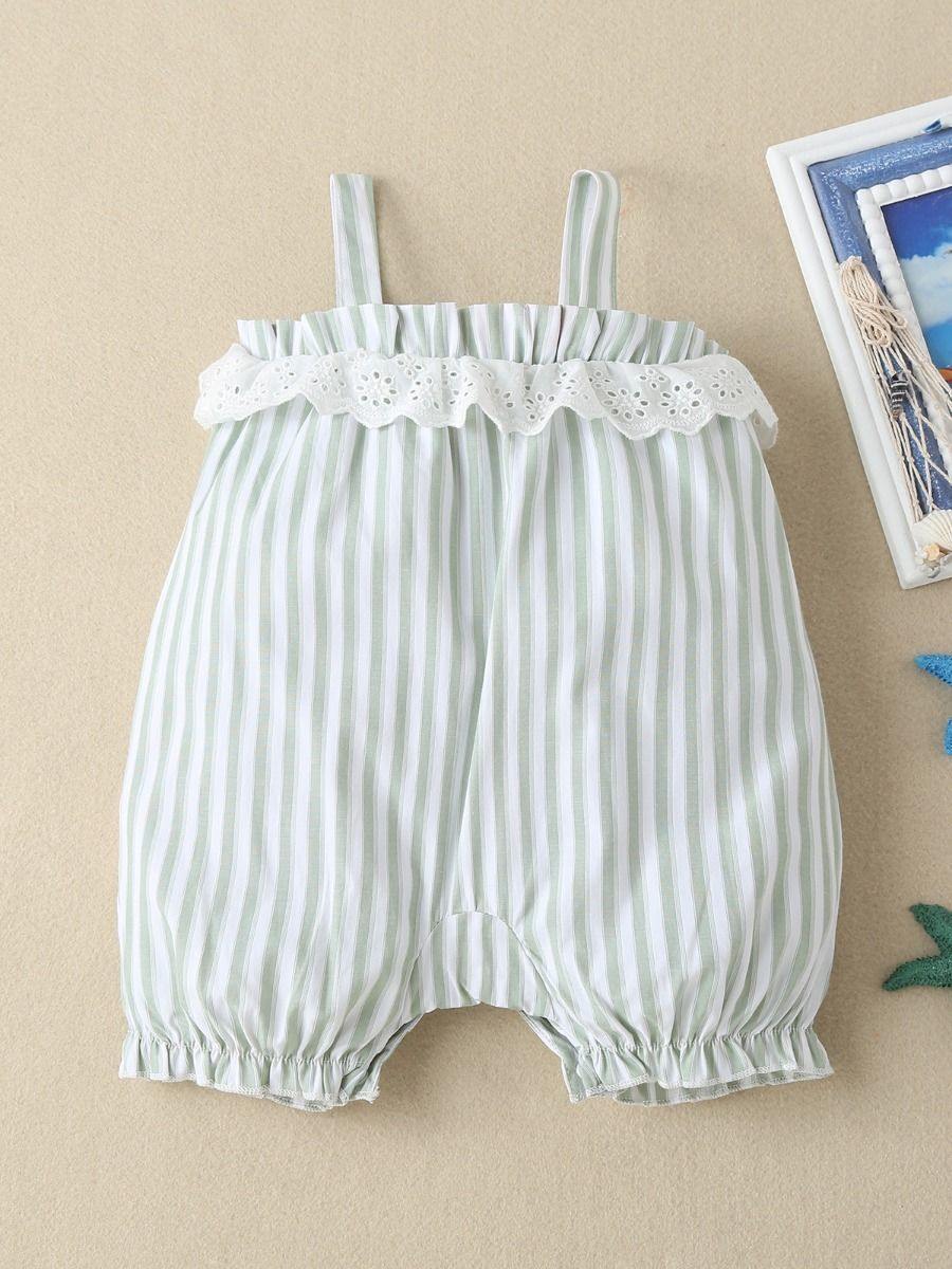 Elegant Stripped Romper - Belle Baby