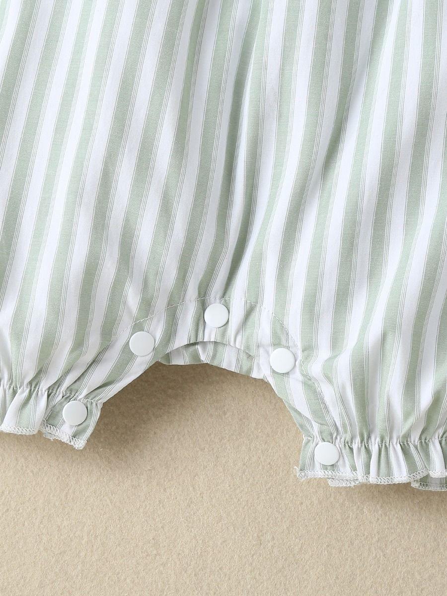 Elegant Stripped Romper - Belle Baby