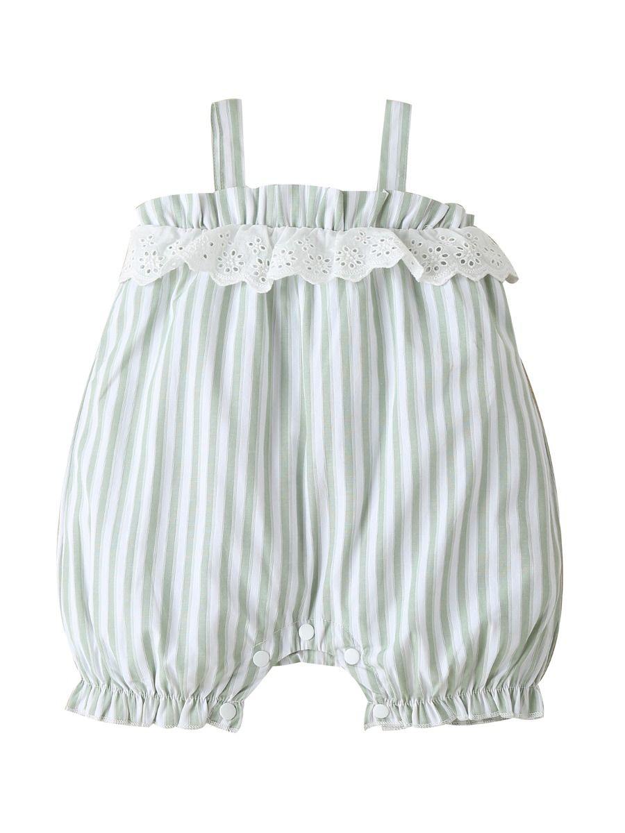 Elegant Stripped Romper - Belle Baby