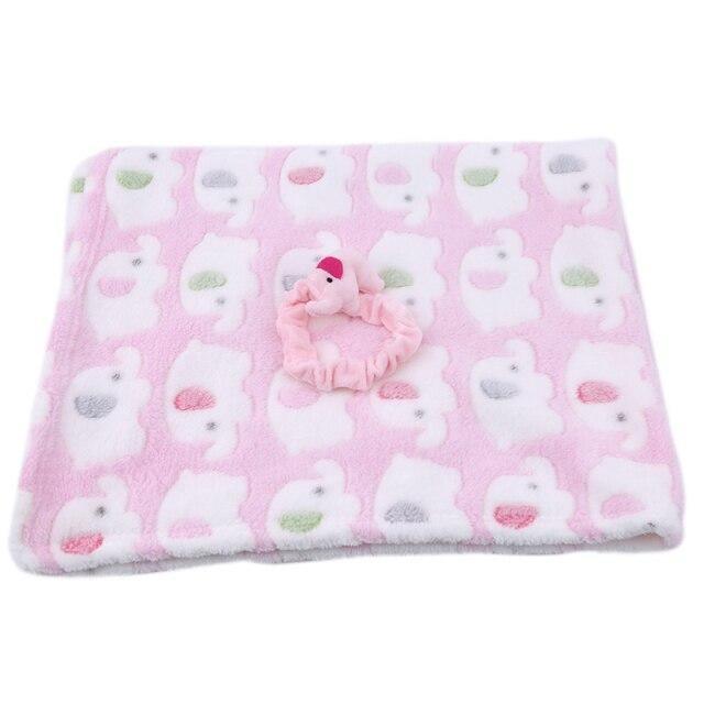 Elephant Fleece Blanket - Belle Baby