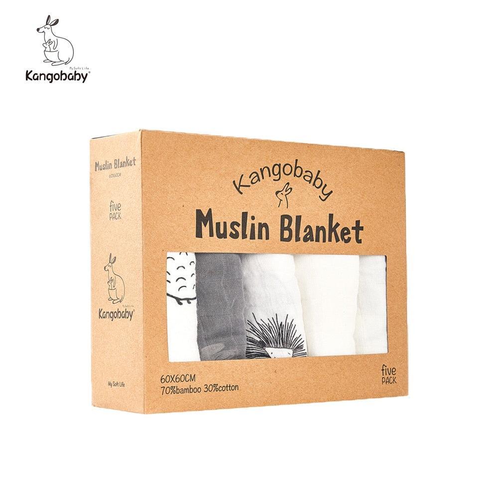 Five Funky Bamboo Blankets - Belle Baby