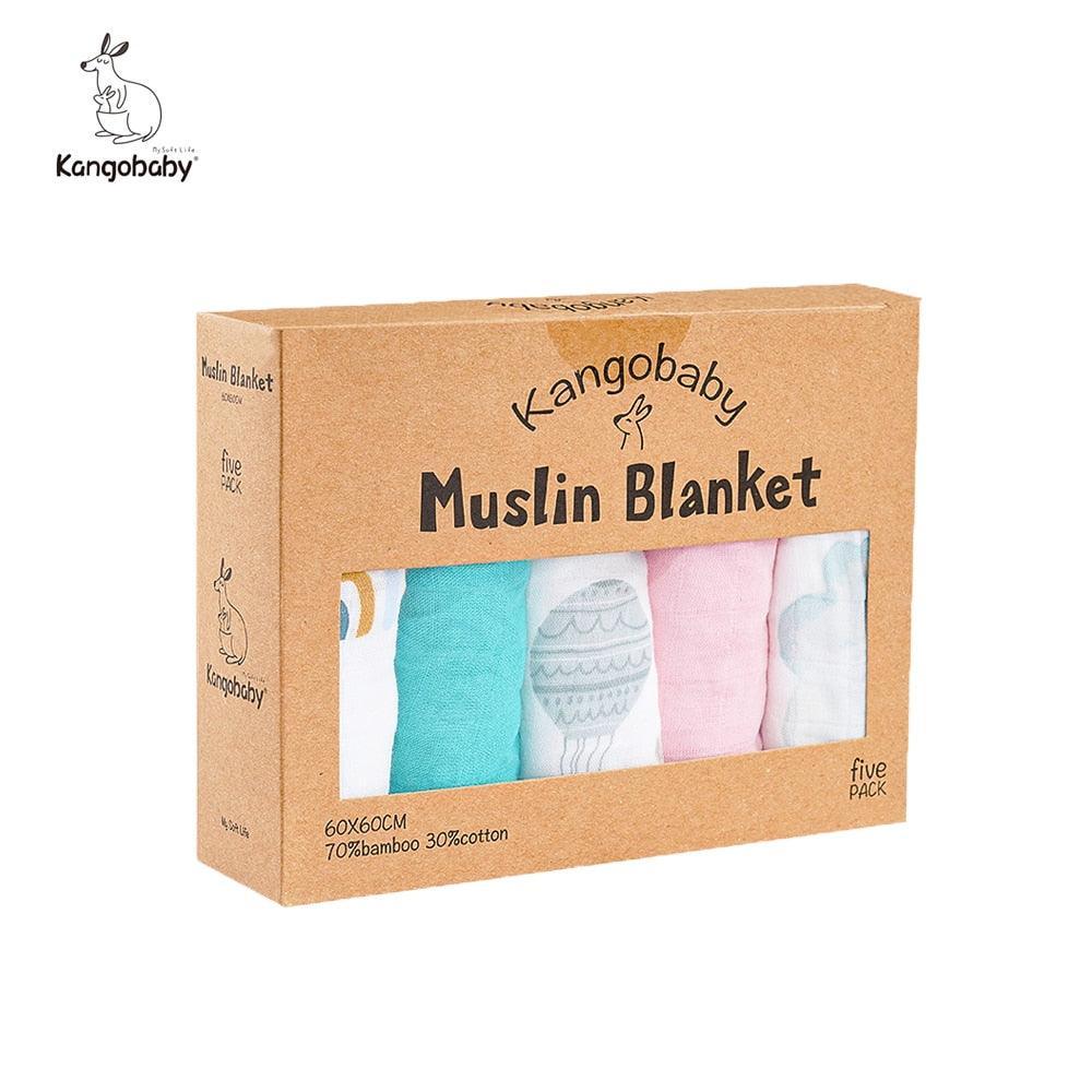 Five Funky Bamboo Blankets - Belle Baby