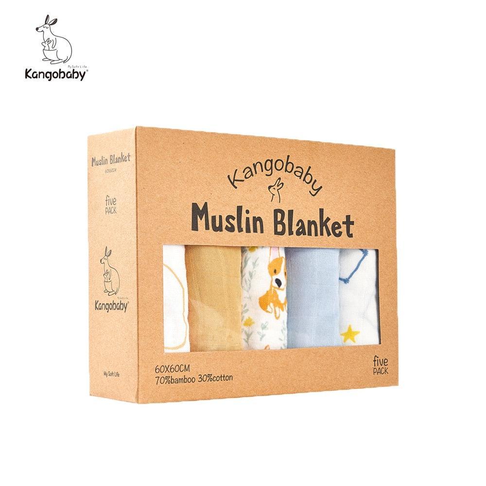 Five Funky Bamboo Blankets - Belle Baby