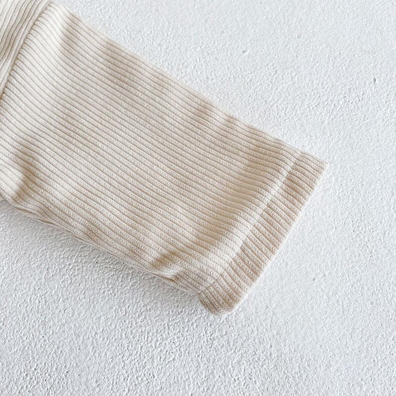 Fleece Corduroy Romper - Belle Baby