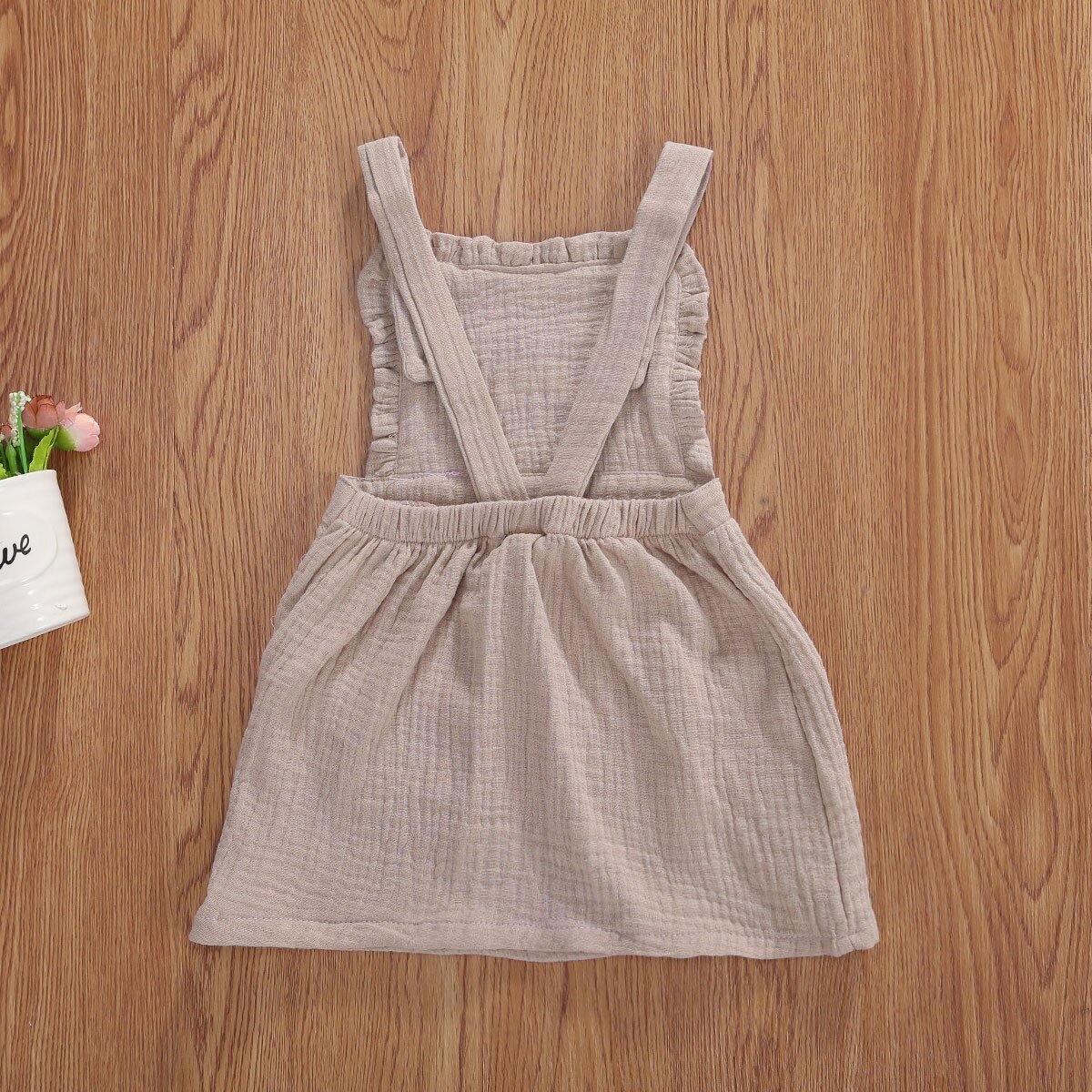 Floral Overall Dress - Belle Baby