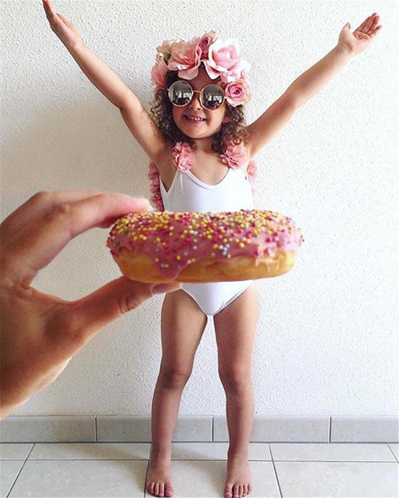 Floral Petal Swimsuit - Belle Baby