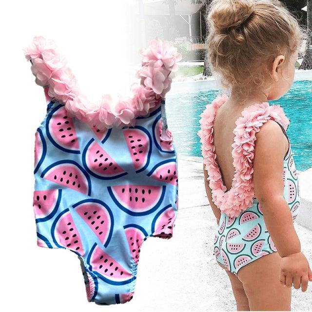 Floral Petal Swimsuit - Belle Baby