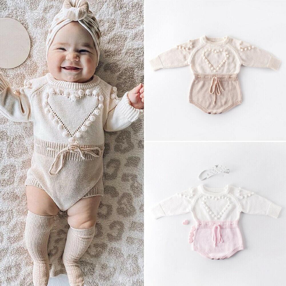 Heart Pom Pom Romper - Belle Baby