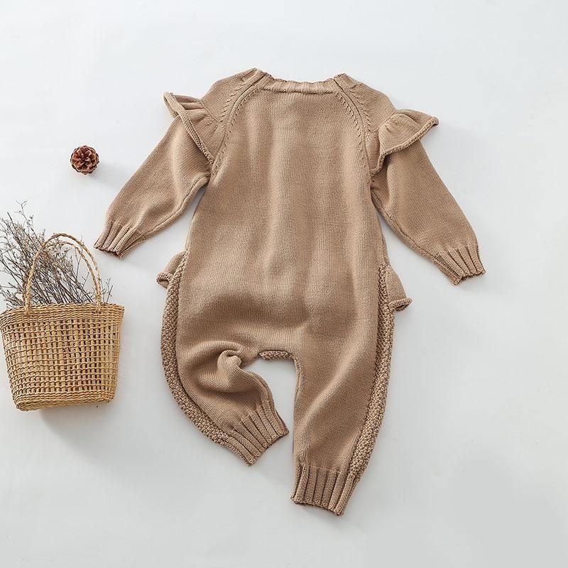 Knitted Flared Jumpsuit - Belle Baby
