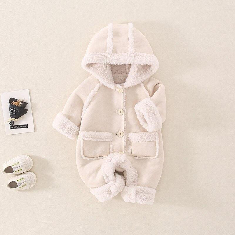 Newborn Snowsuit Romper - Belle Baby