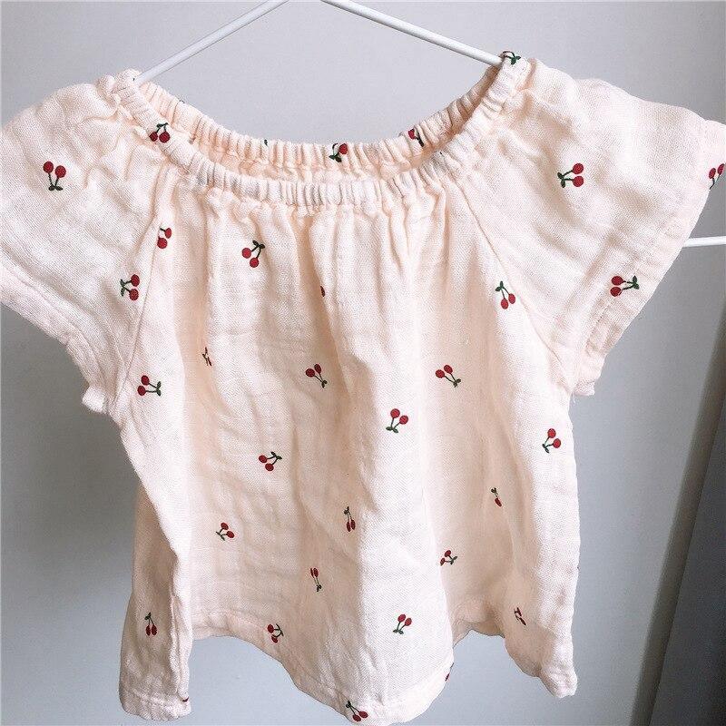 Organic Cherry Top & Bottom Set - Belle Baby