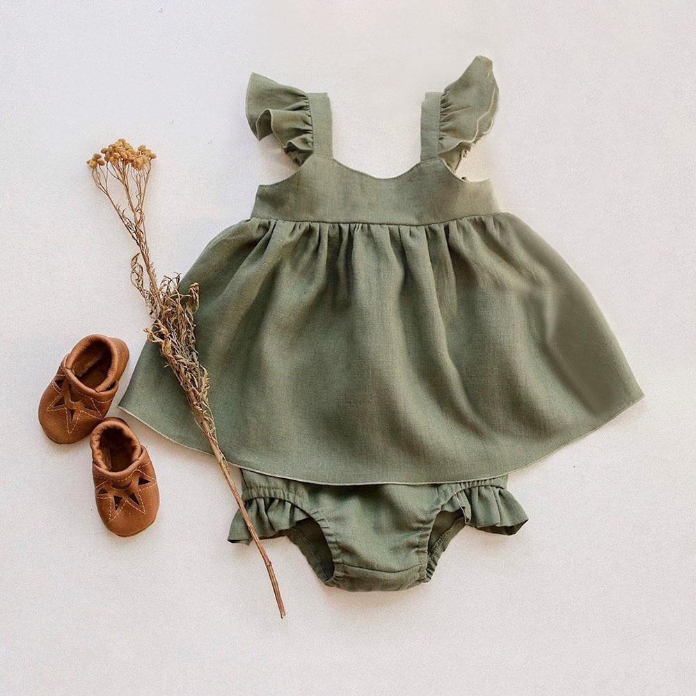 Organic Sleeveless Dress - Belle Baby