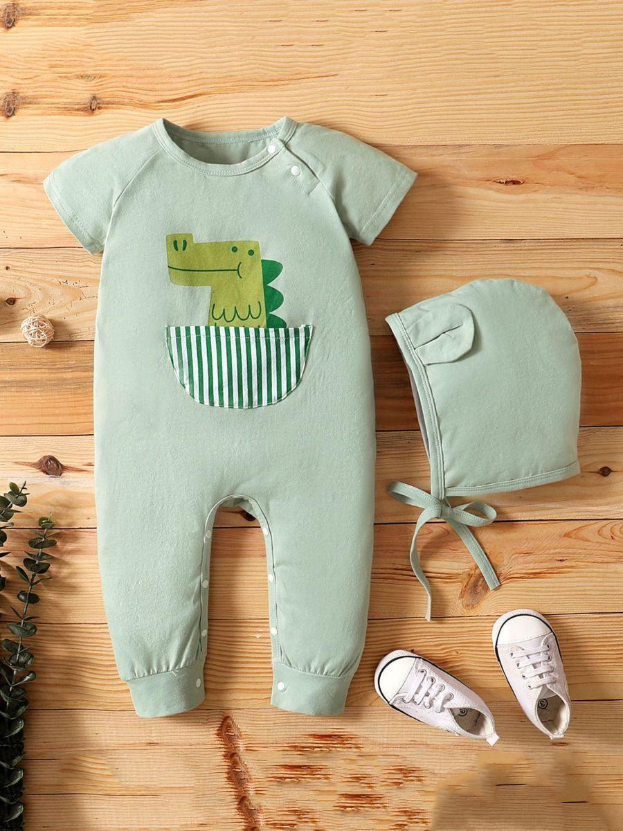 Peekaboo Pouch Sleepsuit Set - Belle Baby