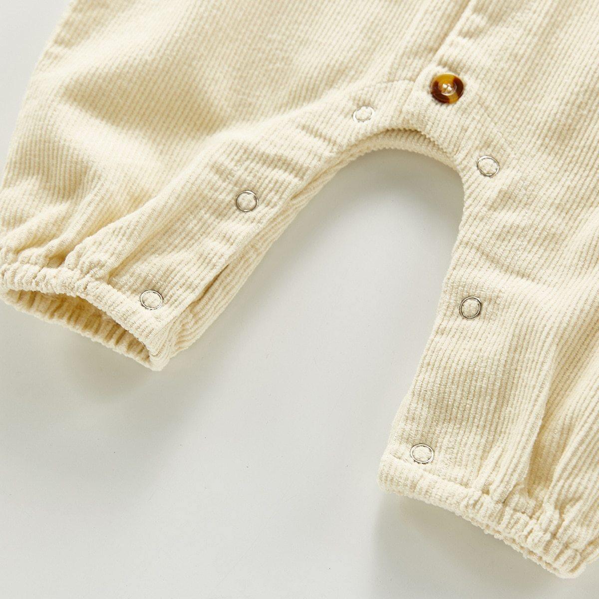 Retro Corduroy Romper - Belle Baby