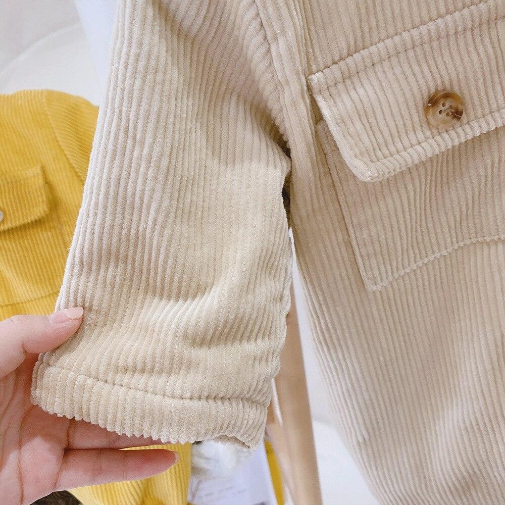 Retro Fleece Corduroy Jumpsuit - Belle Baby