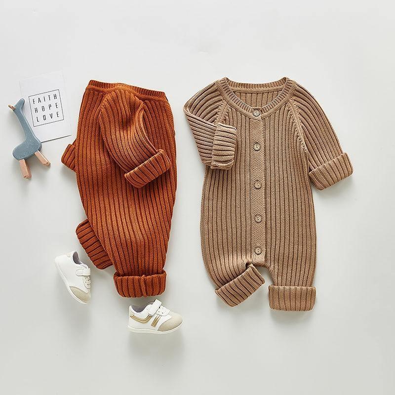 Retro Knitted Bodysuit - Belle Baby