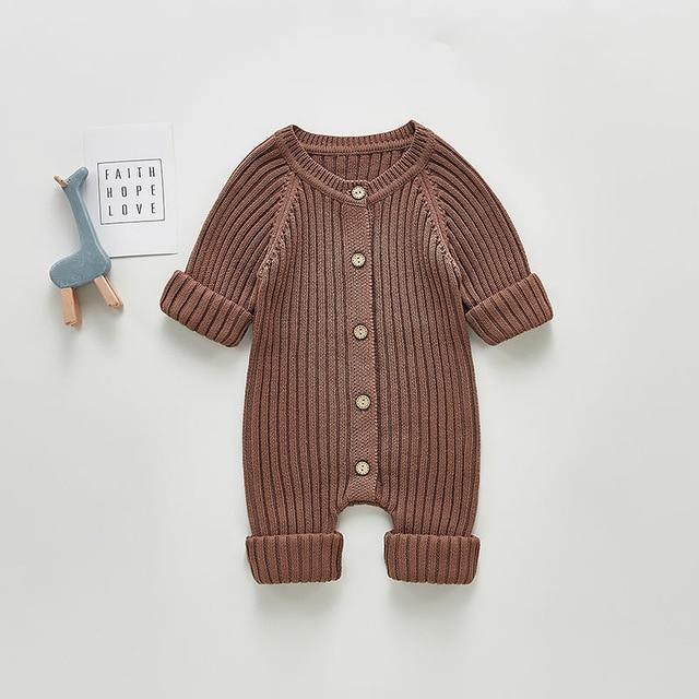 Retro Knitted Bodysuit - Belle Baby